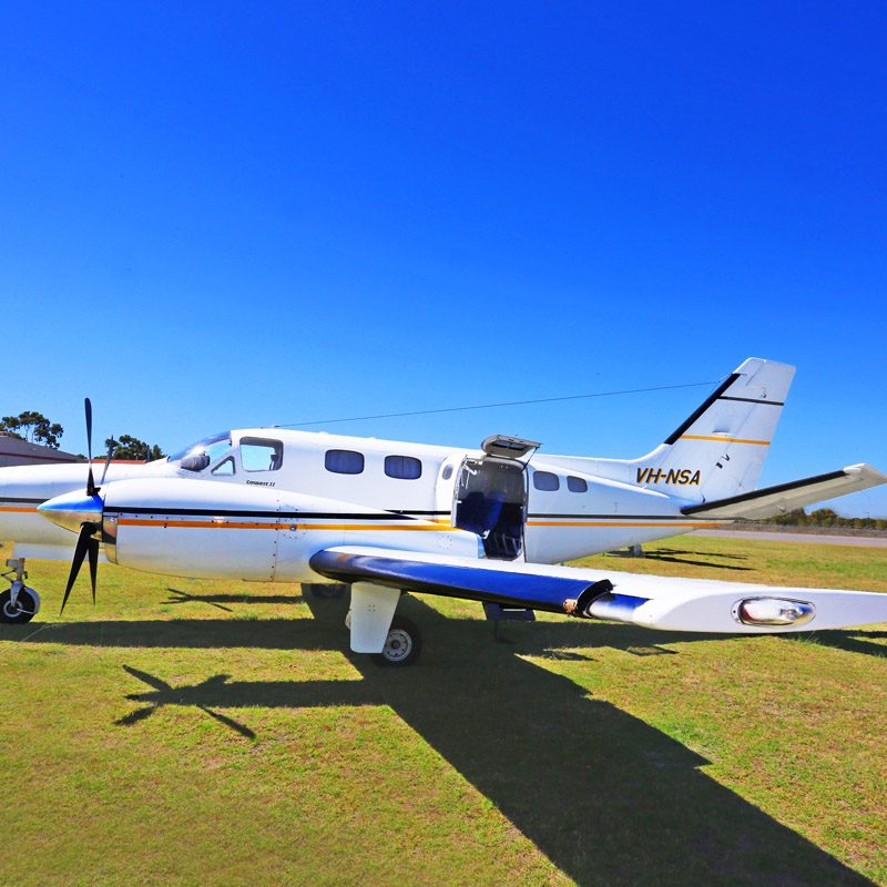 Early photo of Aero Hire planes